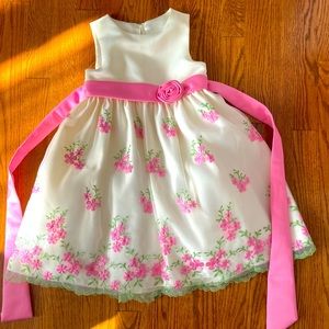 Floral Girls’ Special Occasion Dress